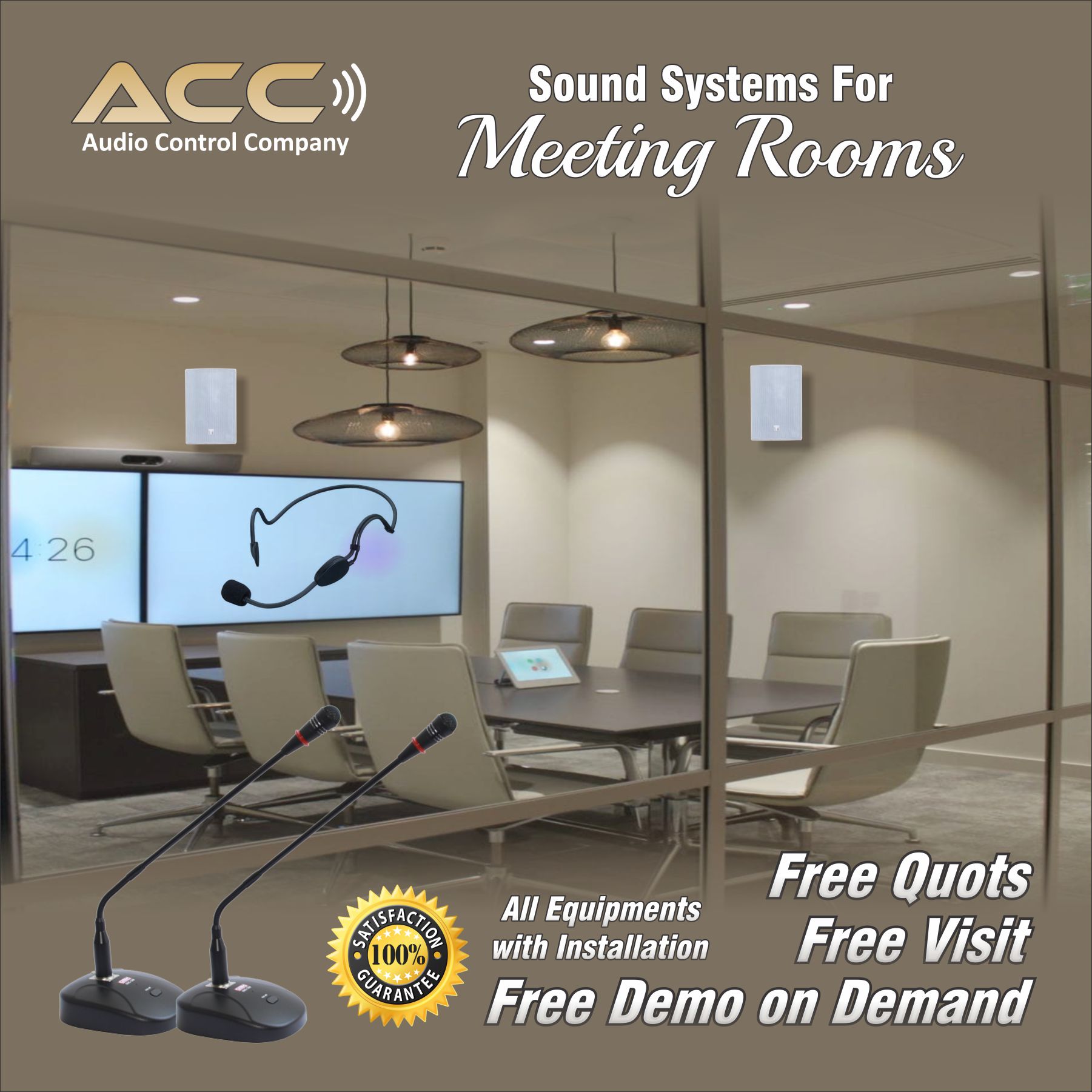 Sound system for meeting rooms Pakistan